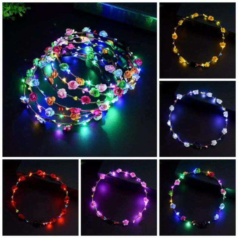 Bando Anak Mahkota Dengan Lampu LED Model Terbaru dan Super Lucu