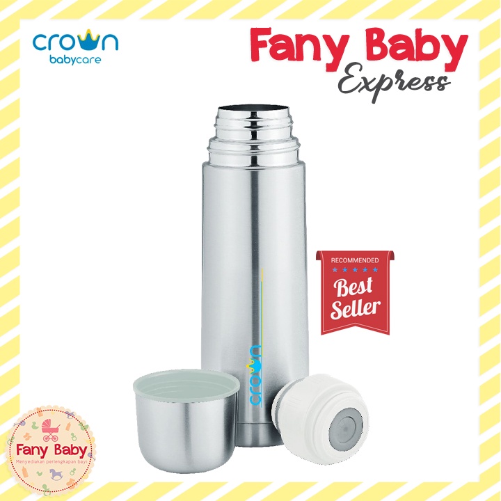 CROWN EASY TRAVEL STAINLESS STEEL VACUM 500ML