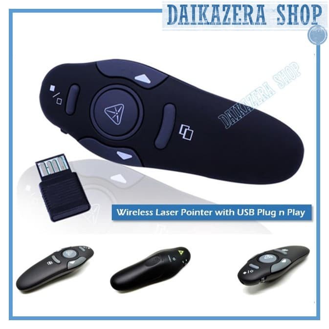 Laser Pointer Presentasi Wireless VZTEC