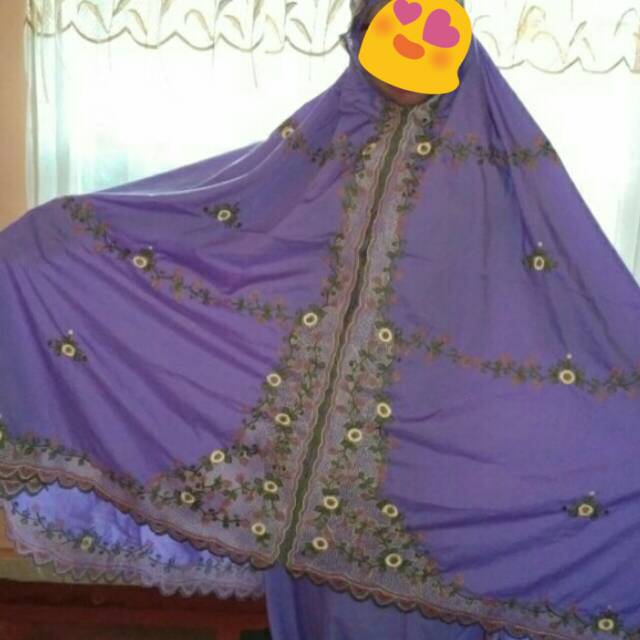 Mukena Bordir KD Big size