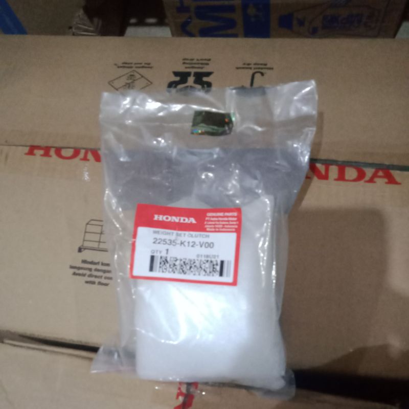 kampas ganda otomatis kopling PCX 150 asli ori Honda AHM 22535K12V00