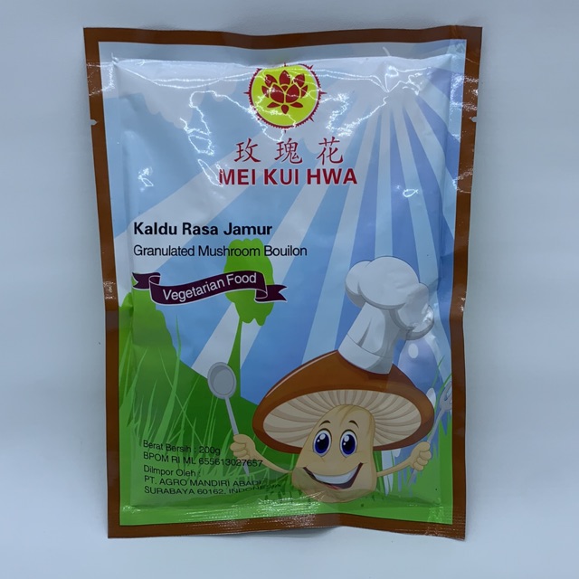 

Mei Kui Hwa Kaldu Jamur Totole 200gr
