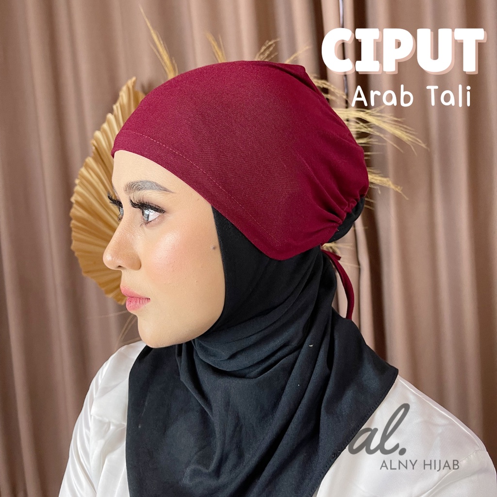 CIPUT TALI INER BAHAN KAOS INNER ADEM ARAB MURAH JILBAB /ciput polos hijab