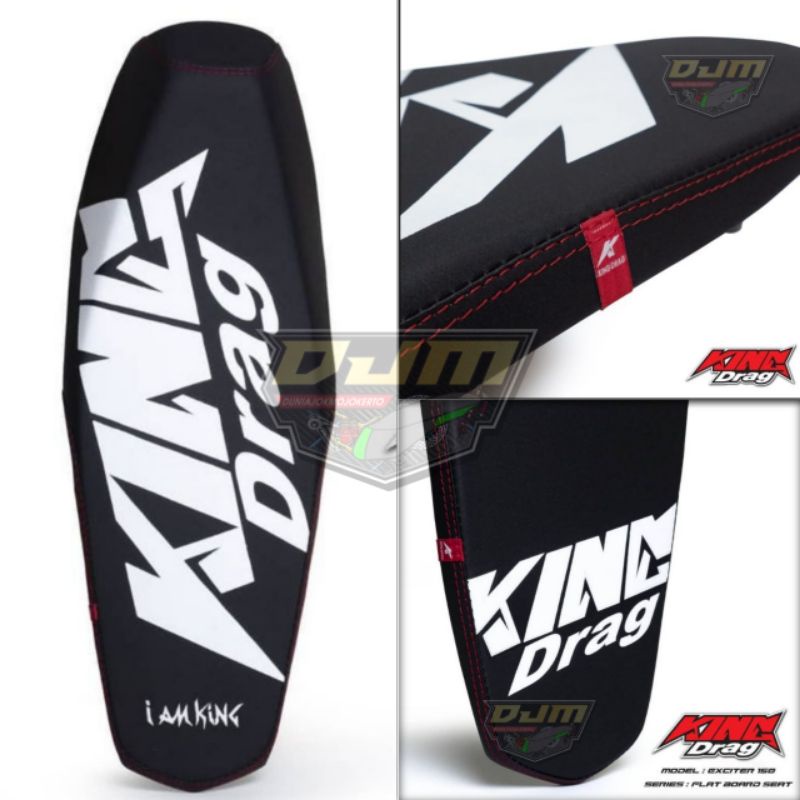 Kulit Jok KING DRAG MALAYSIA #BEAT#Vario#MIO#Satria FU#PCX #NMAX #MX KING Original