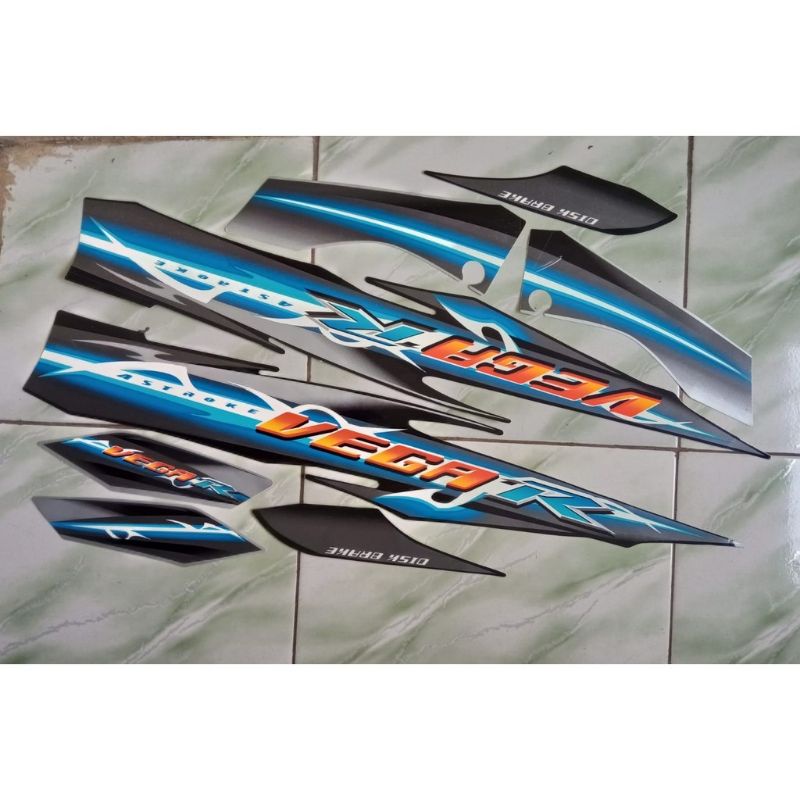 Stiker Striping motor Yamaha Vega R 2007