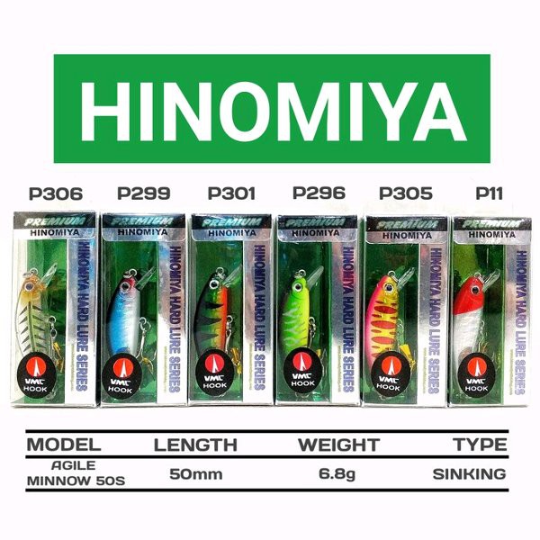 Lure Hinomiya Agile Minnow