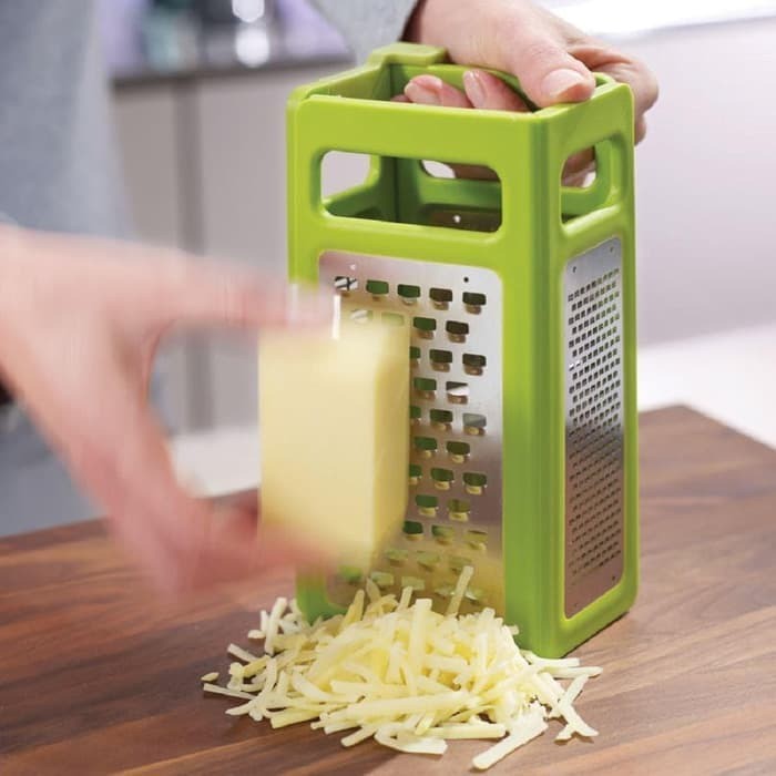 Fold Fiat Grater / Foldable Nicer Dicer / Parutan / Pengiris 4 IN1 0518