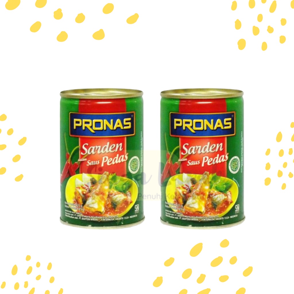 Pronas Sarden Saus Pedas Premium 155gr