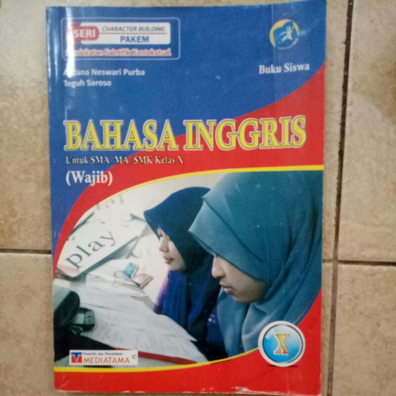 

PRELOVED Buku Bahasa Inggris Mediatama Kls 10 KURIKULUM 2013