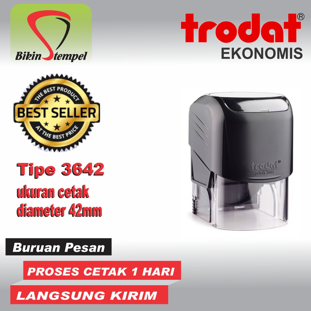 

STEMPEL TRODAT EKONOMIS II STEMPEL USAHA II STEMPEL OTOMATIS TANPA BANTALAN 3642