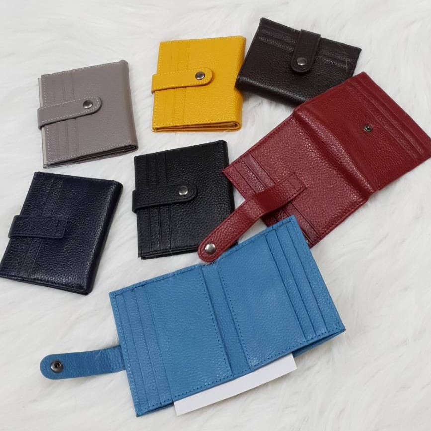 dompet kartu fashion kulit card holder wallet genuine leather corvus