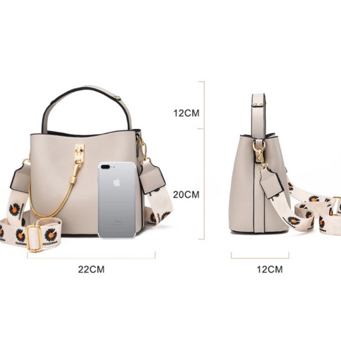 BJ26018 - BLACK/BLUE/GRAY/ORANGE/PINK - TAS JINJING TOTEBAG HANDBAG SLEMPANG TAS WANITA FASHION IMPORT MODIS ELEGAN TERMURAH TERLARIS TERBARU BAGSTORE JAKARTA TAS BATAM JT6018 GT1504