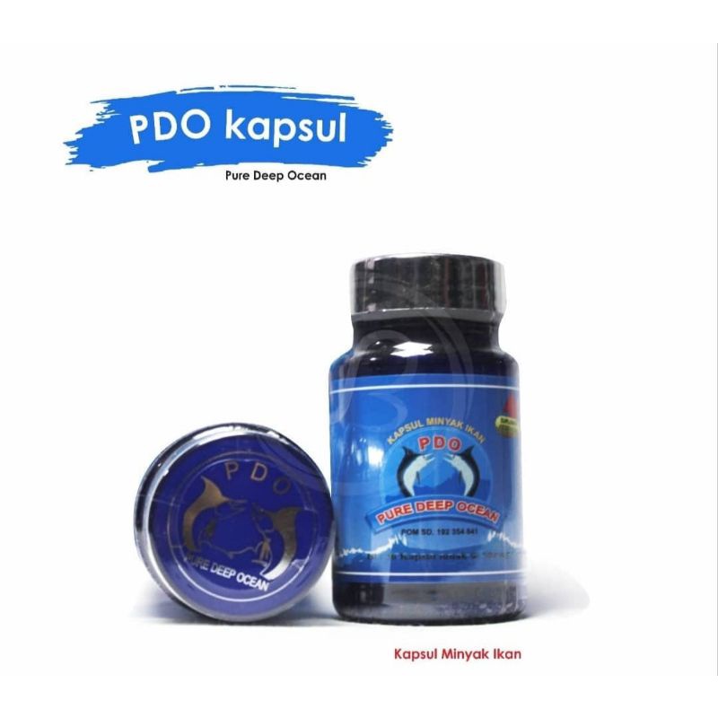 PDO kapsul/minyak ikan