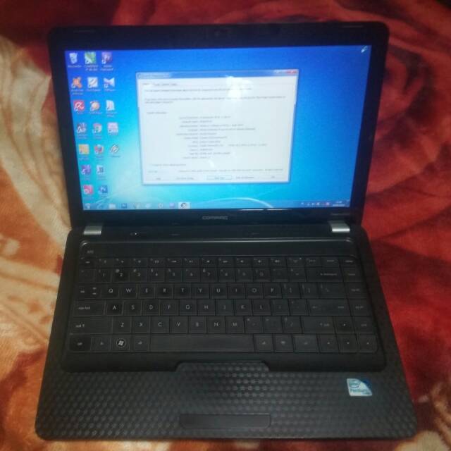 Laptop Compaq Cq42 Intel P6300 Bisa upgrade i3 i5 i7 bukan merk asus lenovo toshiba acer HP dll