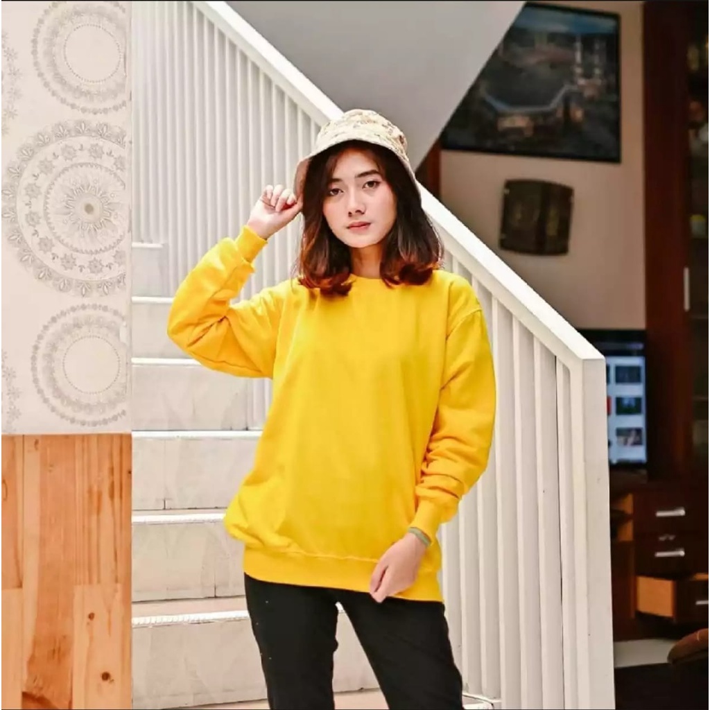 MUKZHOP - Baju JUMPER POLOS CEWEK