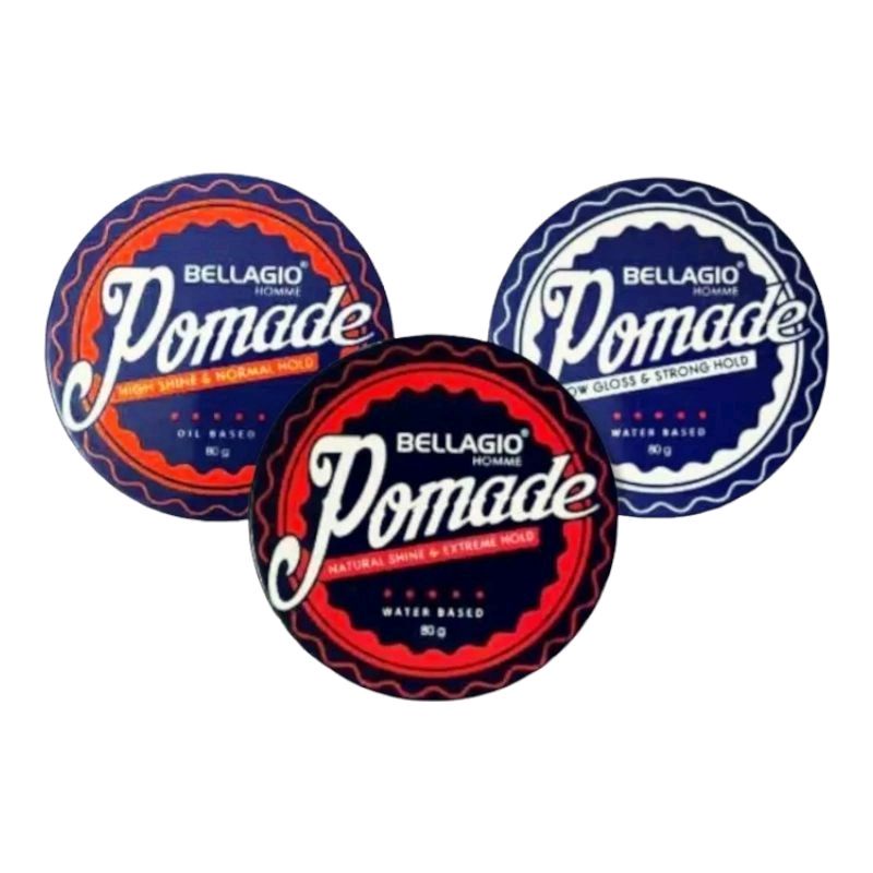 Bellagio Homme Pomade water base 80 gr
