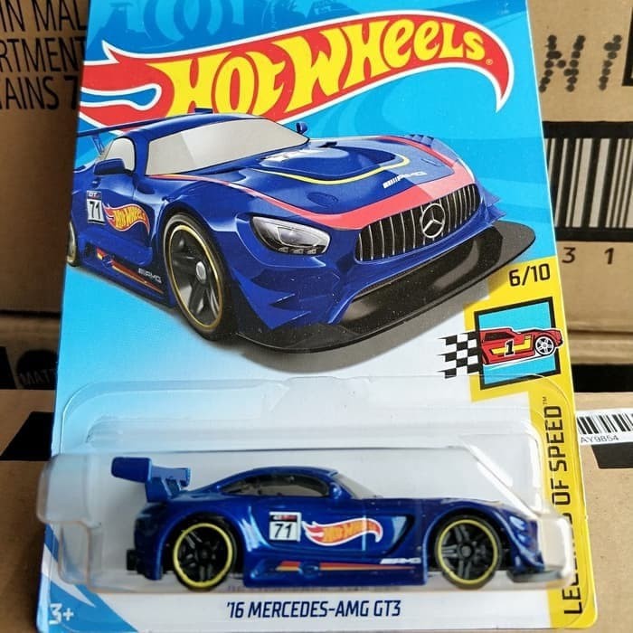 TERMURAH Hot Wheels 16 Mercedez AMG GT3 RS BNIB Die Cast Diecast Hotwheels Sedia Toys TERLENGKAP