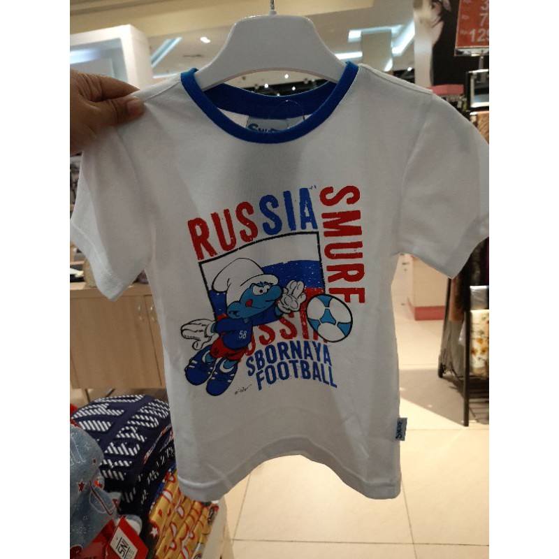 Tshirt Kids KARAKTER SMURF by JSP ORIGINAL