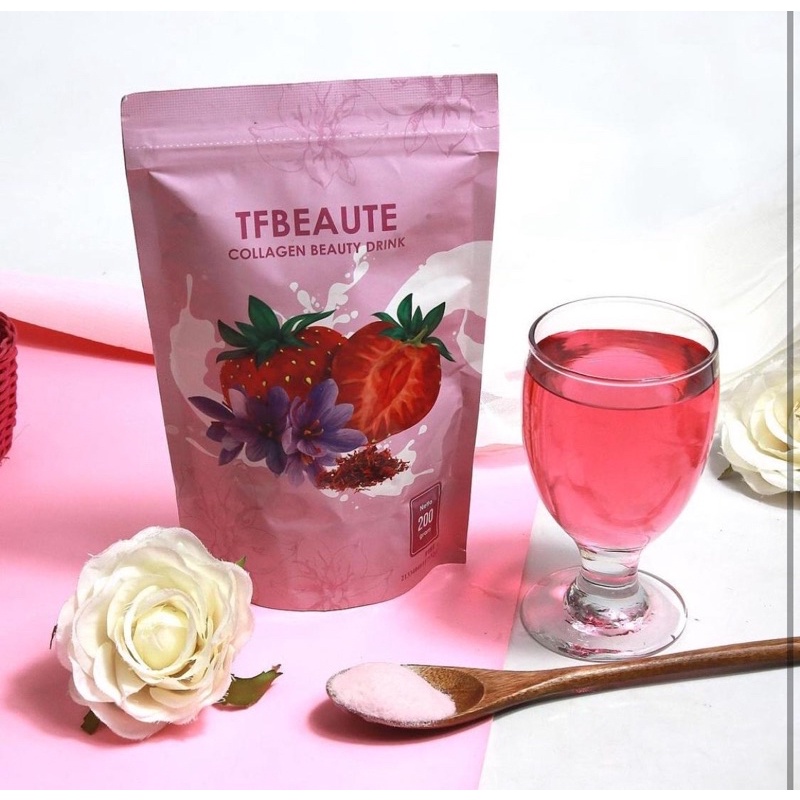 (BISA COD )TF BEAUTE COLLAGEN(MINUMAN SERBUK COLLAGEN)