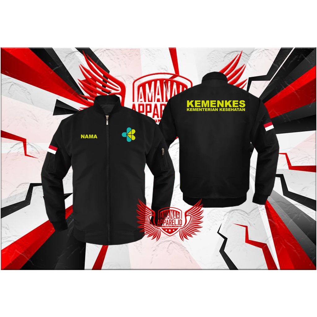 jaket bomber kemenkes Distro