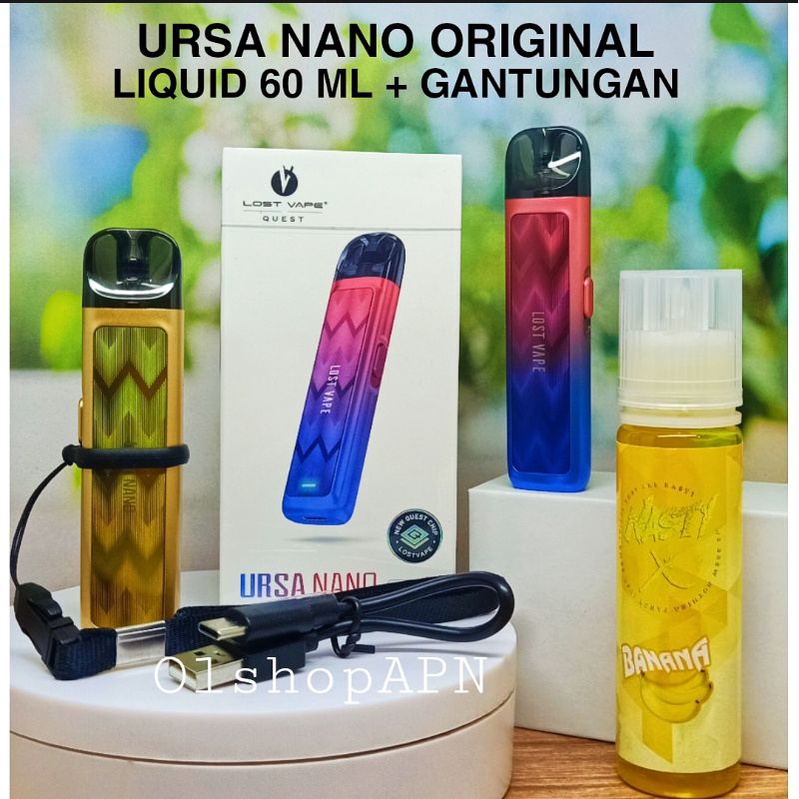 Elektronik kecil lainnya Cod Harga Promo 100% Original Vapee Vapoor URSAA NANO termurah