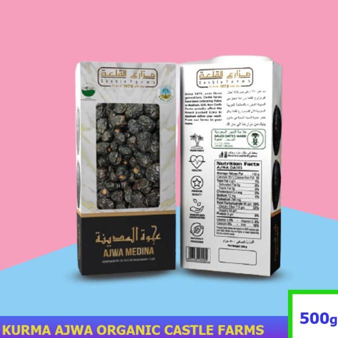 

TERLARIS Kurma Ajwa Aliyah Organic 500gr - Kurma Ajwa Aliyah Castle Farm/KURMA 1KG/KURMA BARARI/KURMA RUTHOB/KURMA BAM/KURMA PALM FRUIT/KURMA TANGKAI/KURMA AZWA/KURMA SUKKARI/KURMA SAFAWI/KURMA TUNISIA/KURMA MUDA KUNING/KURMA MUDA HIJAU/KURMA MEDJOL/KURMA