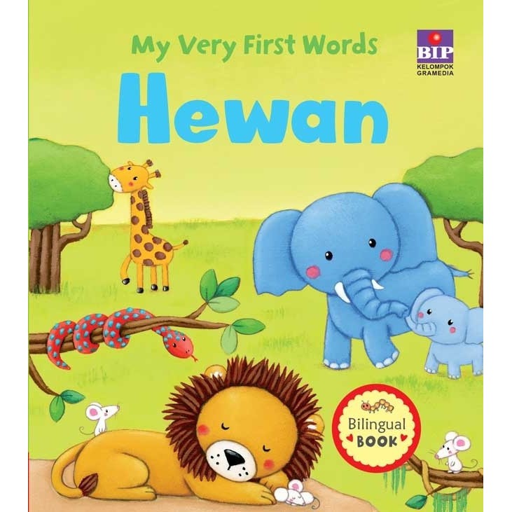 My Very First Words : Hewan oleh Rosalinde Bonnet/usborne