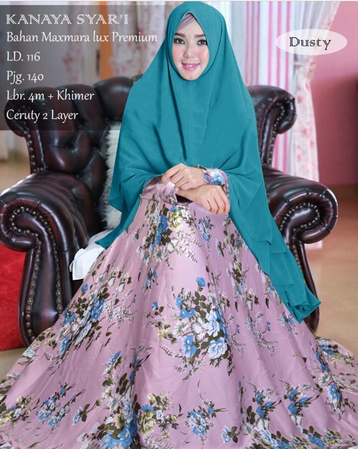 Gamis syari monalisa kanaya