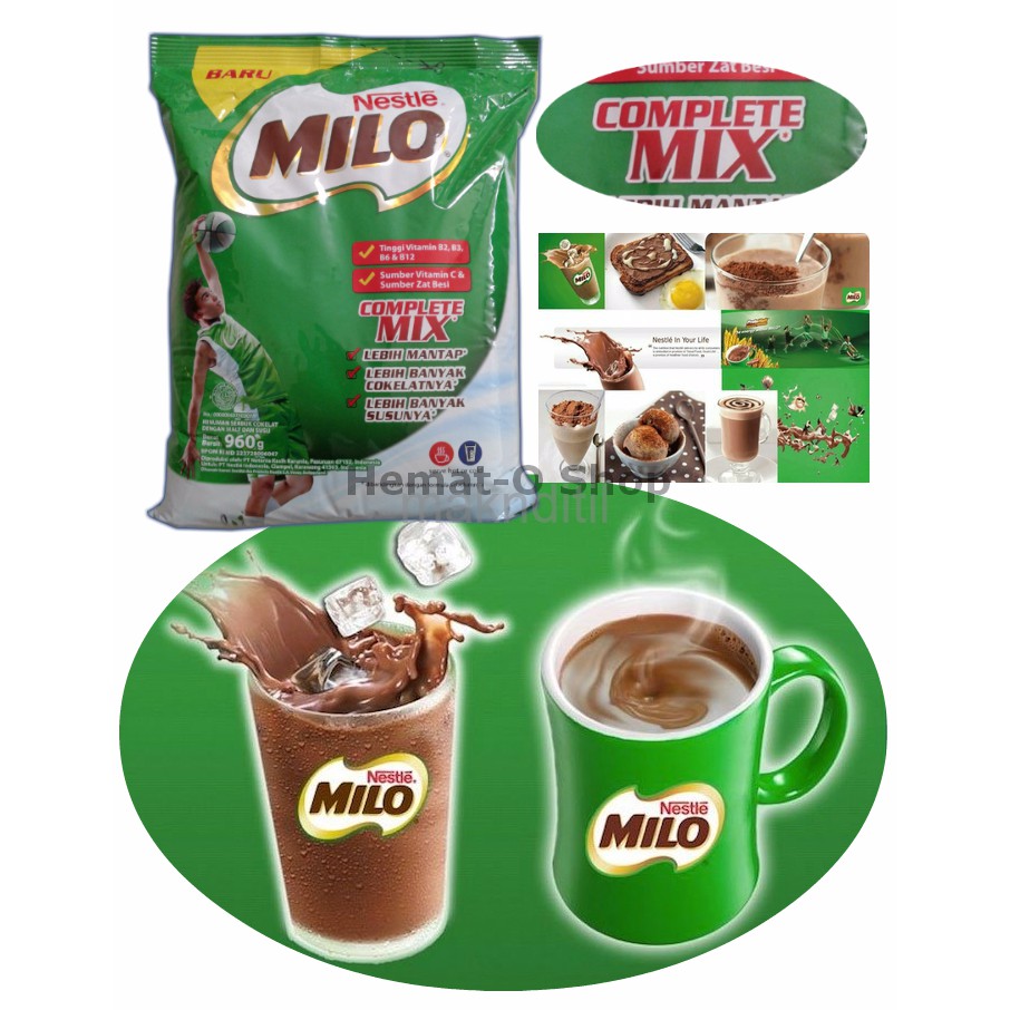 

Milo Nestle Professional Coklat Malt MANTAP