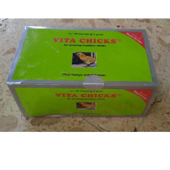 Vitachick 5 gram _ kemasan kardus (isi 40 sachet) _ medion