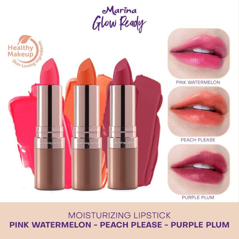 Marina Glow Ready Moisturizing Lipstick
