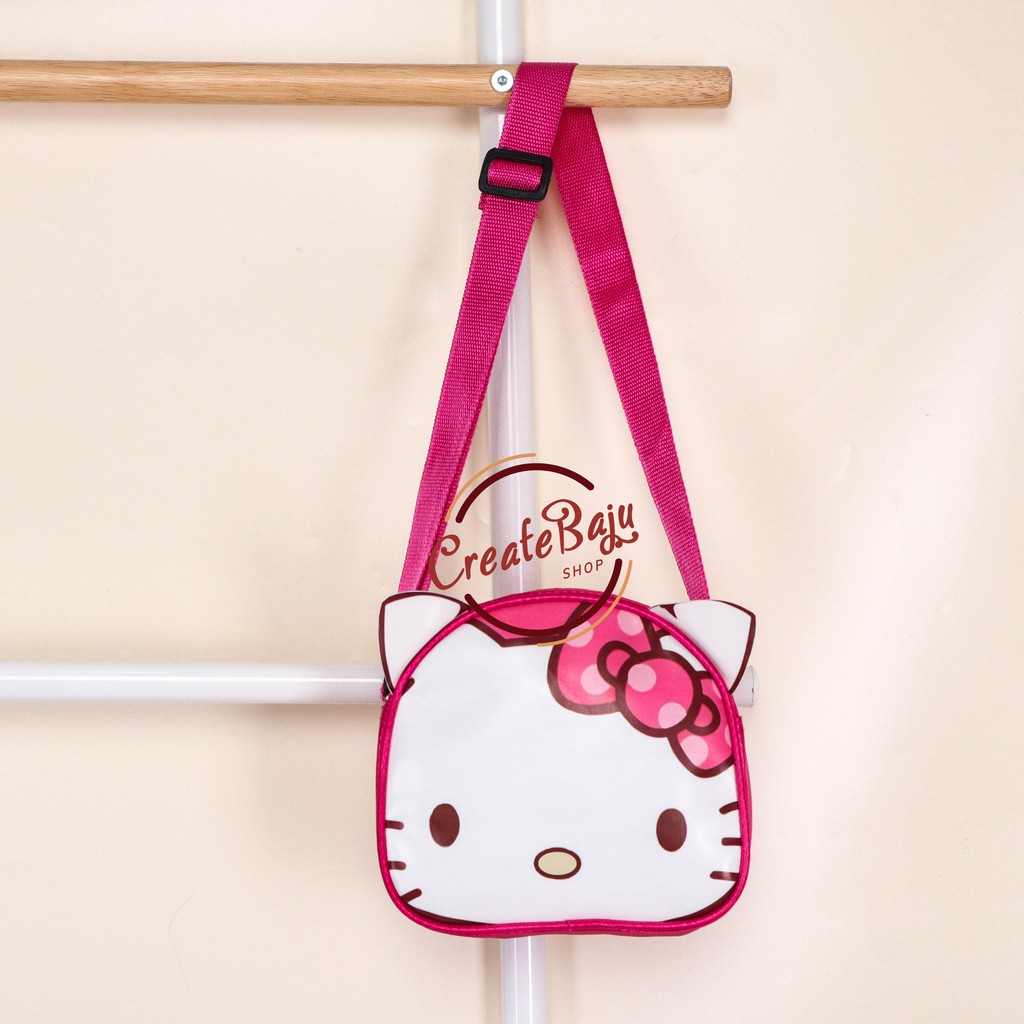 TAS SELEMPANG ANAK CEWEK HELLO KITTY TAS ANAK PEREMPUAN MURAH KARAKTER