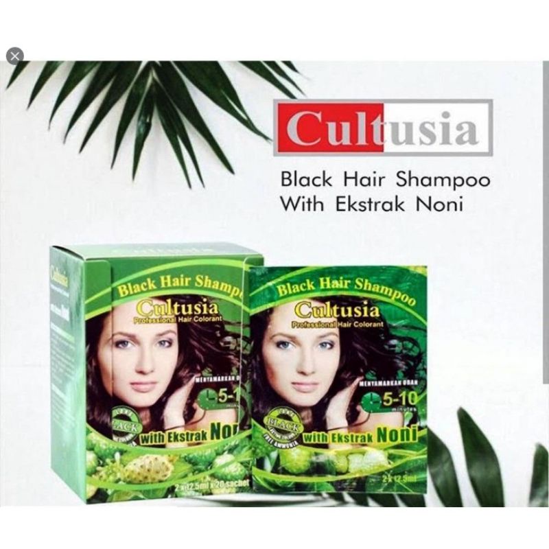 Cultusia Hair Color Shampo/Semir Rambut Shampo