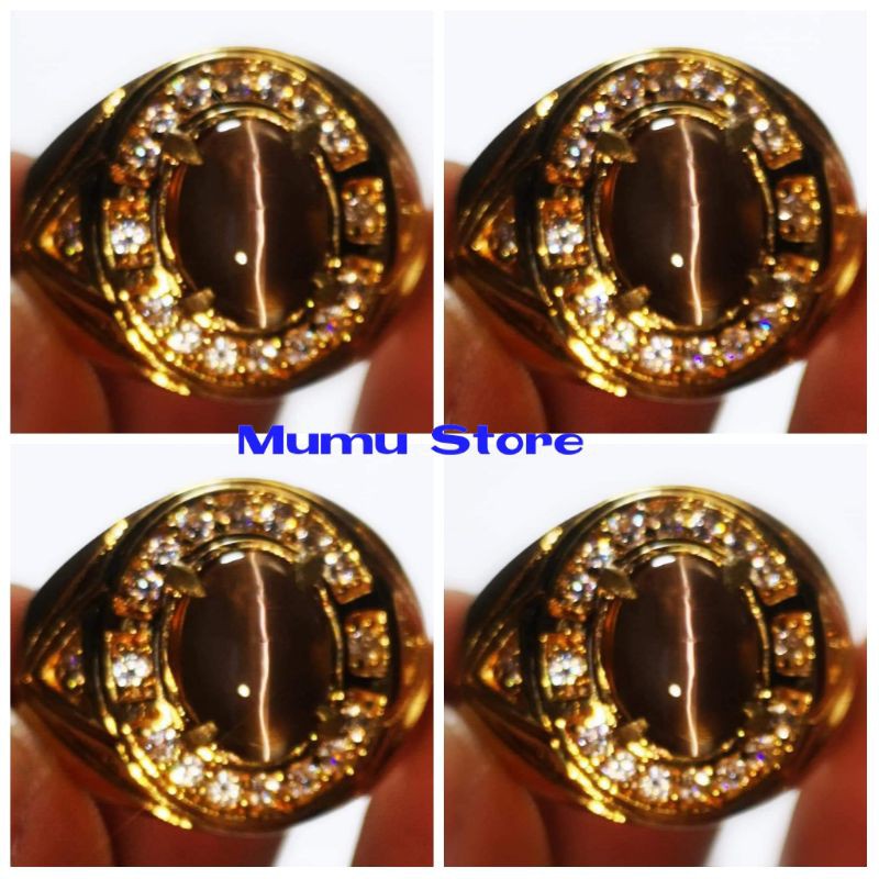 [COD] NATURAL BATU SILIMANITE CAT'S EYE KRYSTAL