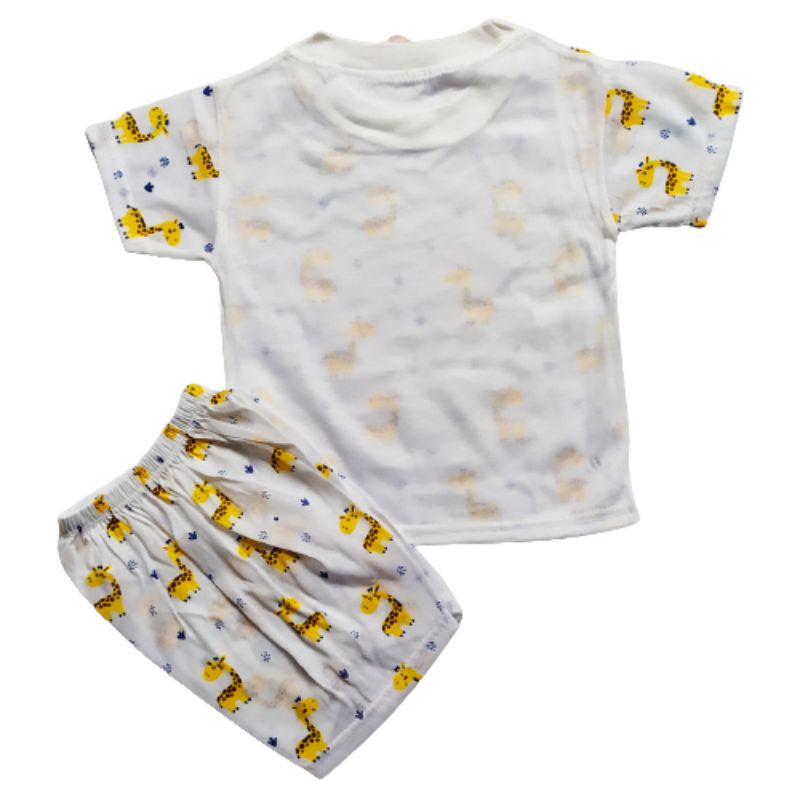 PROMO Setelan baju bayi0 - 6 bulan / setelan baju bayi / baju anak bayi lengan pendek dan celana pendek / setelan bayi motif / promo baju bayi /perlengkapan bayi baru lahir