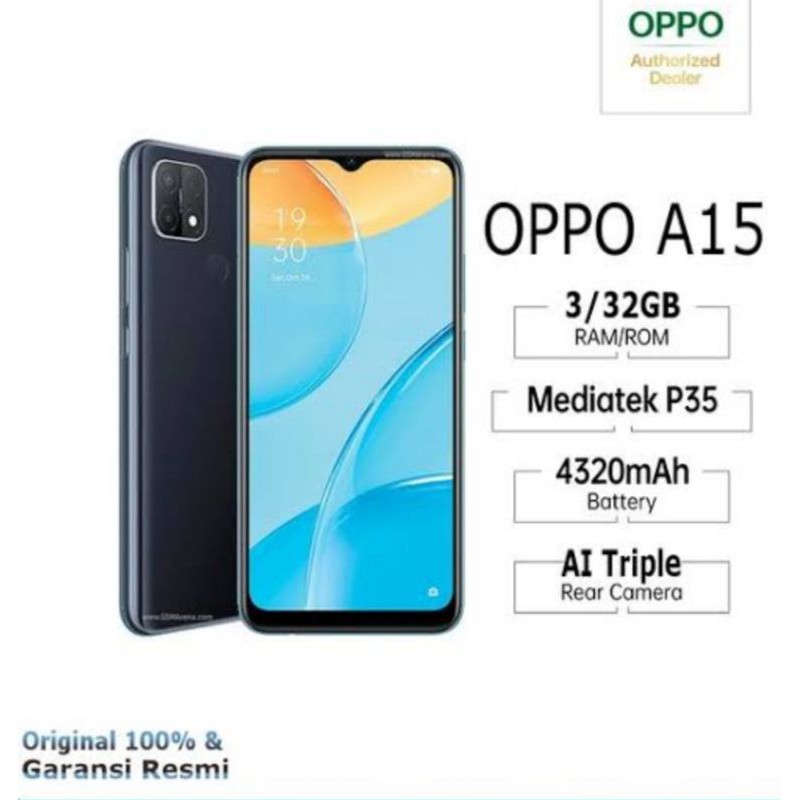 OPPO A15 RAM 3/32 DAN OPPO A16 RAM 3/32 NEW FULSETT | Shopee Indonesia