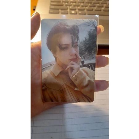 pc photocard jeno cafe chilling hot sauce