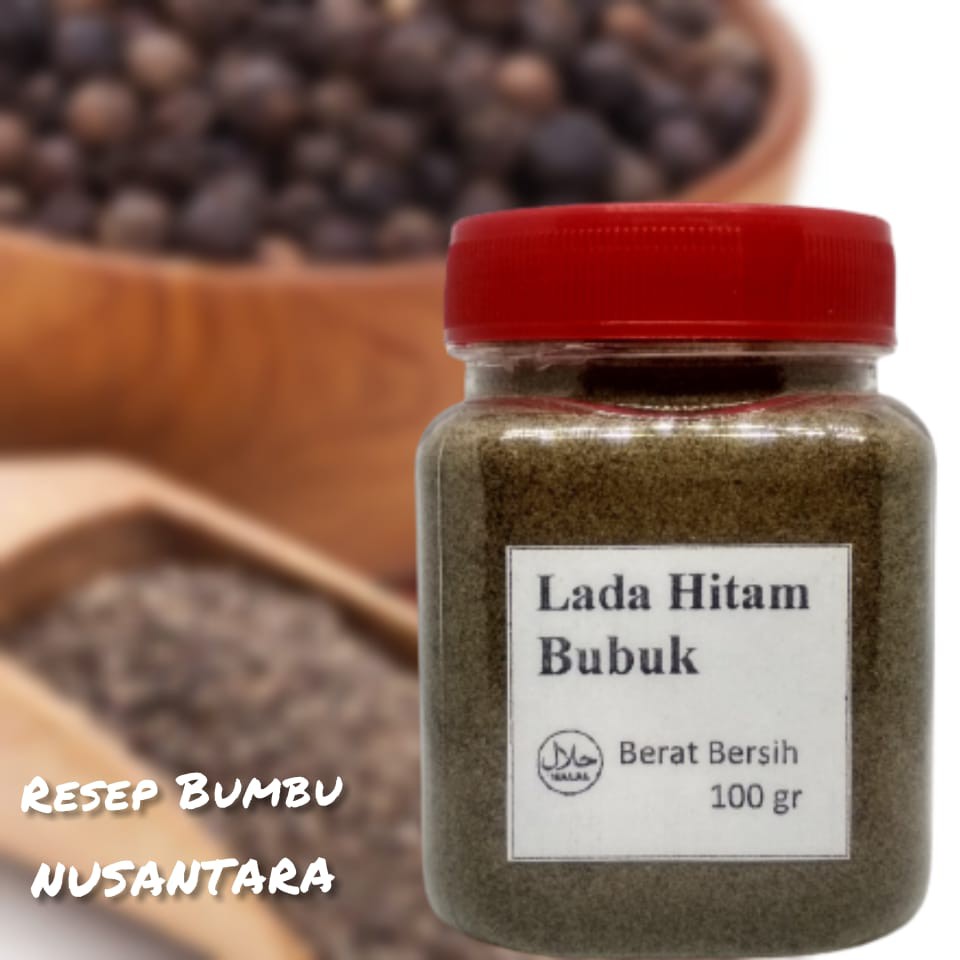 

Bumbu Bubuk Lada Hitam 100gr black pepper original