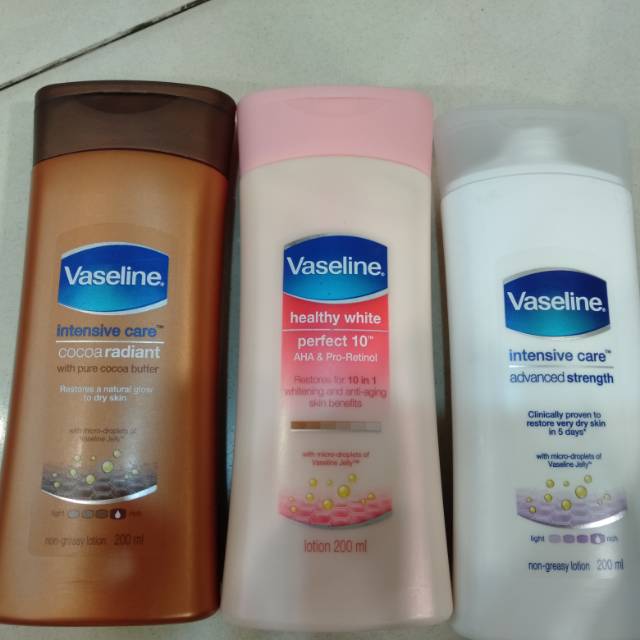 Vaseline body lotion