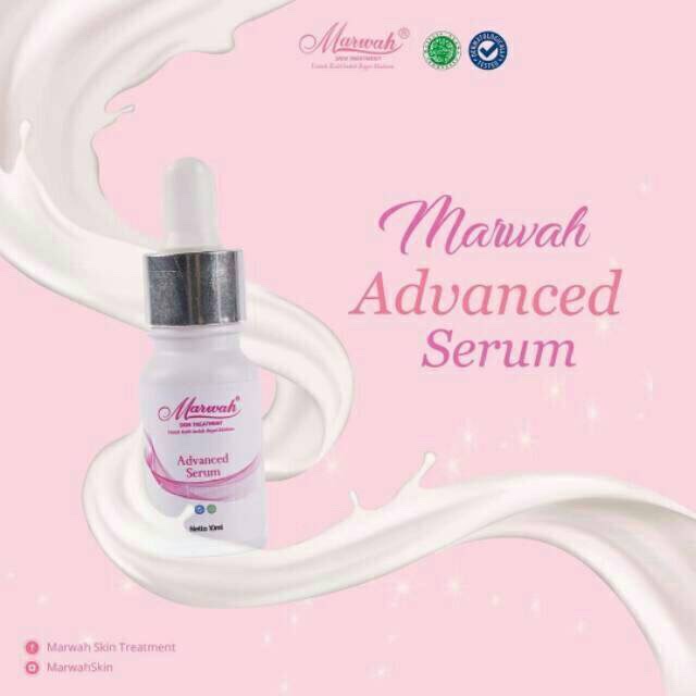 Marwah Advanced Serum/serum bopeng marwah/marwah skincare/skincare bpom/skincare aman/pemutih wajah