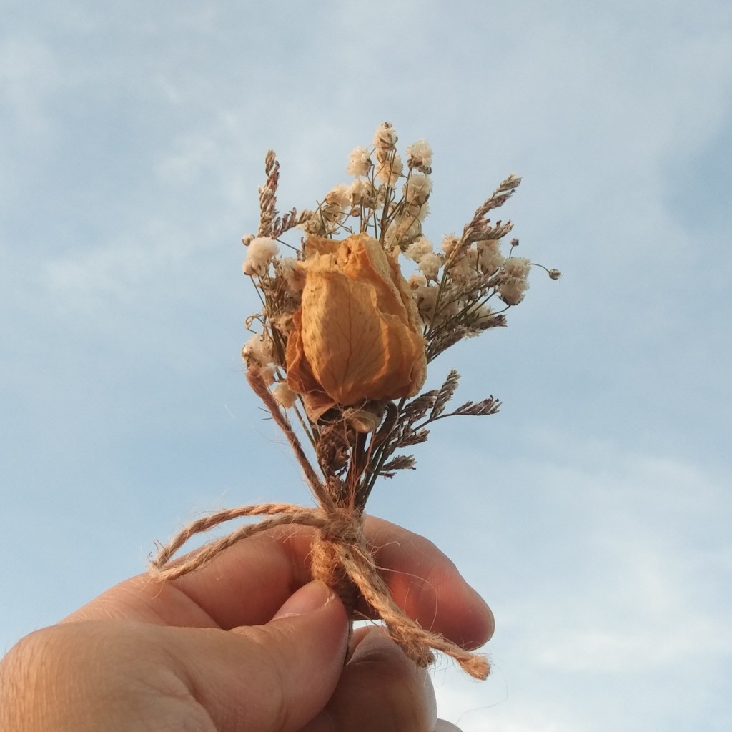 Corsage Dried Flowers | Korsase Bunga Kering/Bouquet Mini