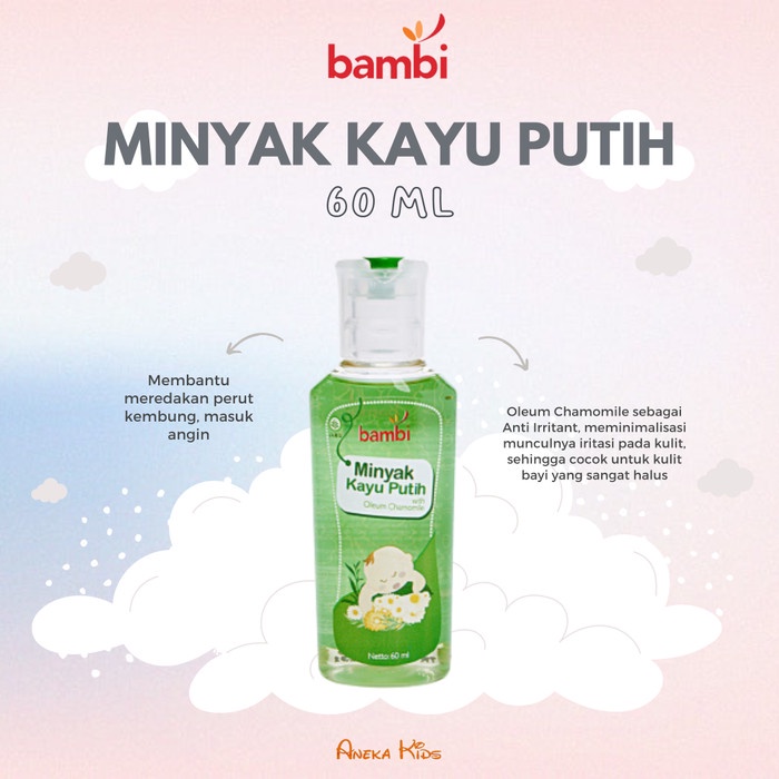 Bambi Baby Minyak Kayu Putih - 60ML