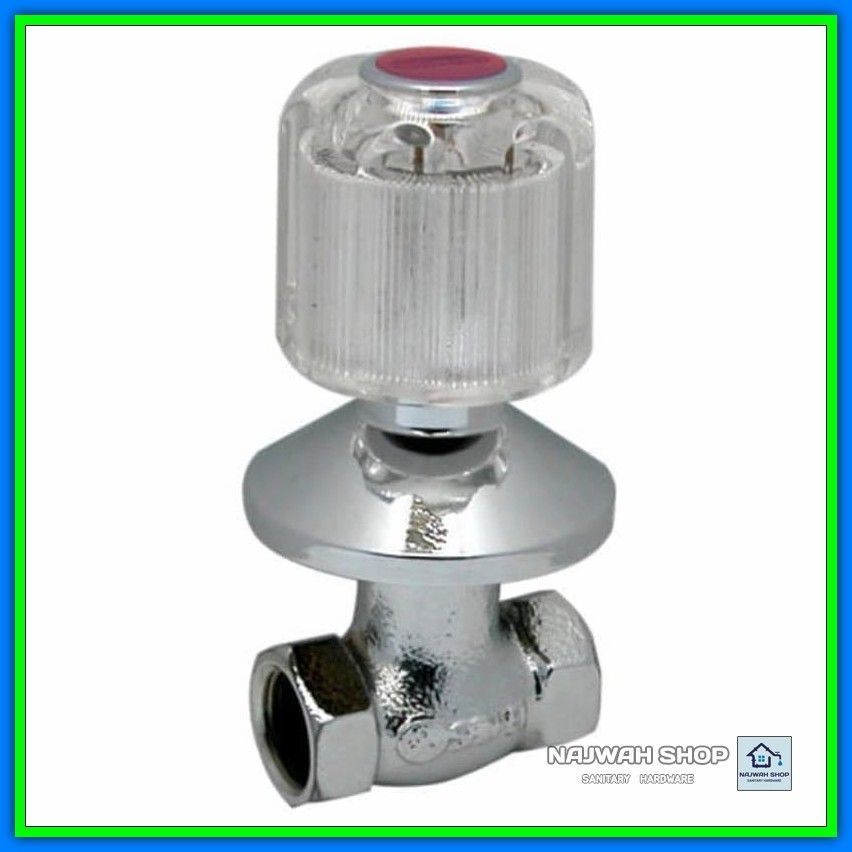 Stop Kran Tanam San Ei V 10 JC-R Stop Valve Tanam Tembok Air Dingin Bisa Untuk Shower Tanam Murah