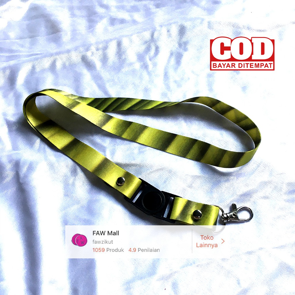 

Tali Landyard Motif Godhong Gedhang