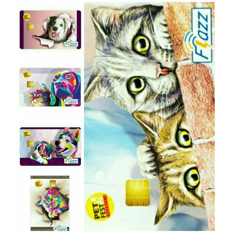 FLAZZ BCA Gen 2 /Gen2 PETFEST Edition ORI /Like eTOLL eMONEY Tapcash or Brizzi