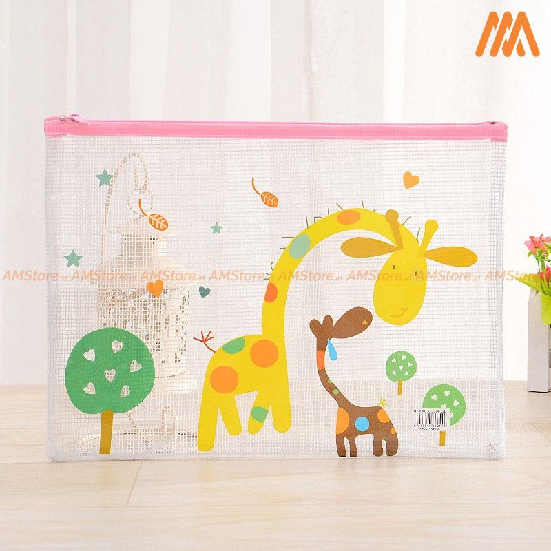 

AM - Tempat Pensil Lovely Animal PVC Transparant Stationery A5 Terlaris