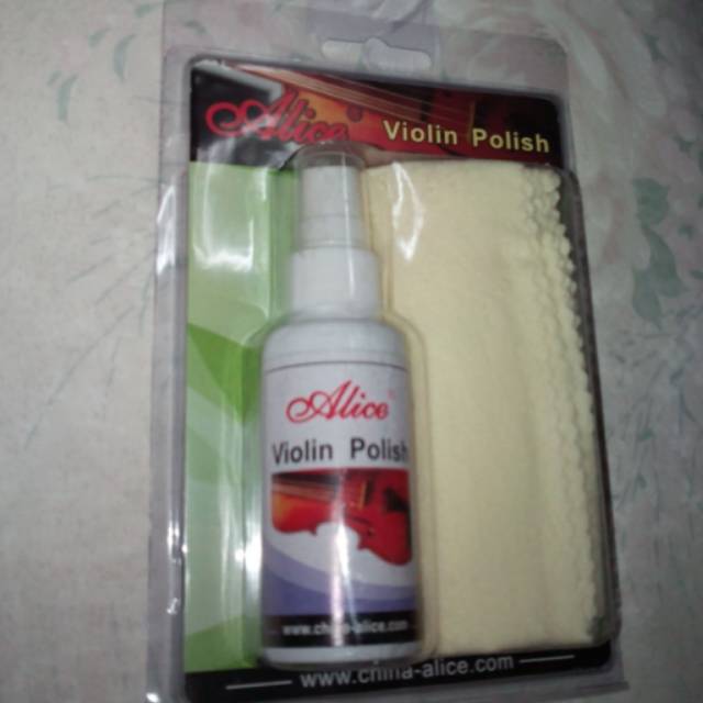 Cairan pembersih biola Violin polish Spray pembersih biola Alice