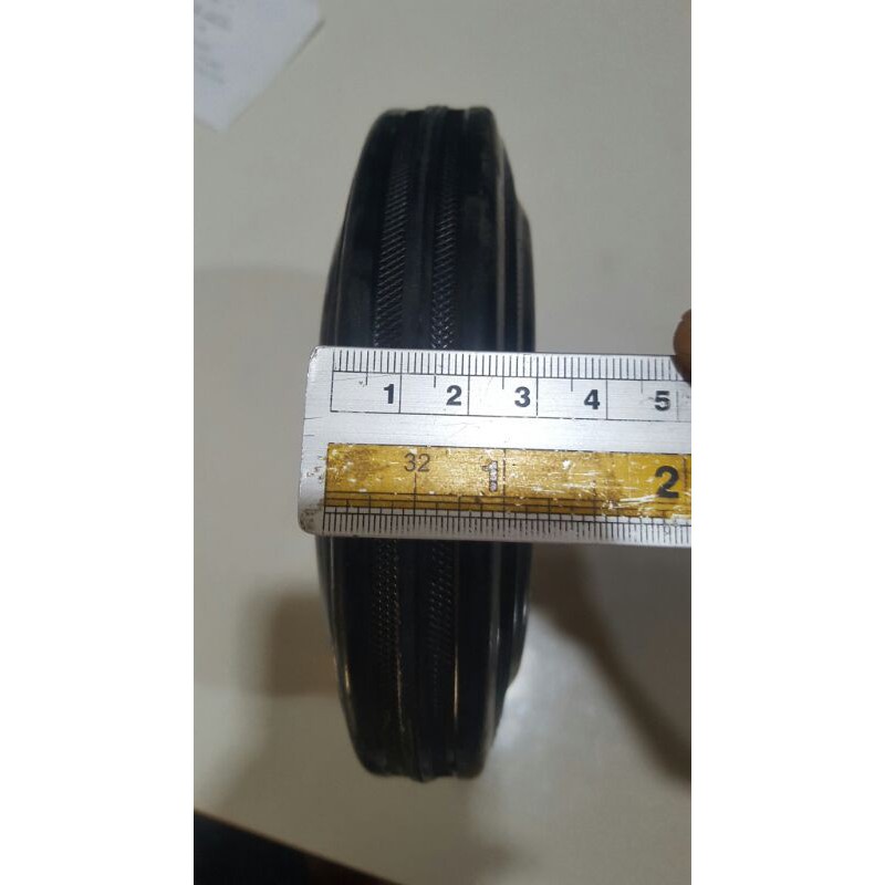 Roda saja troli lori 6 inchi Atau sekitar 15 cm, as bushing 2cm