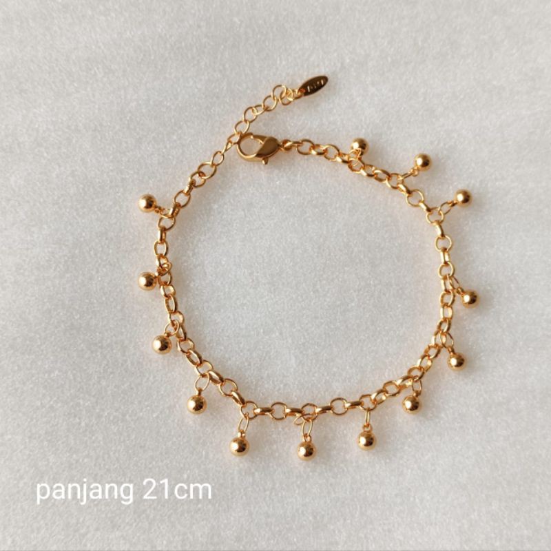 Gelang Tangan Xuping Gelang Import Wanita Gelang Emas