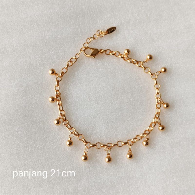 Gelang Tangan Xuping Gelang Import Wanita Gelang Emas